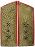 Soviet Colonel General shoulder boards for field uniform.