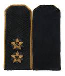 Russian Naval Vice Admiral black shoulder boards