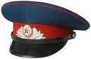 Land forces Officer Parade visor cap. 1988 - 1991.