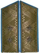 Soviet Air Force Lieutenant General shoulder boards for shinel - greatcoat