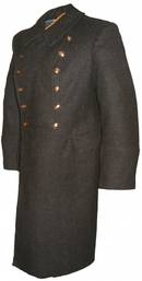 Soviet officer brown wool overcoat shinel