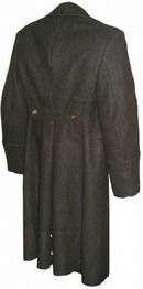 Soviet officer brown wool overcoat