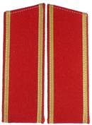 Shoulder boards for guards of honor unit