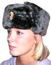 Soviet army officer lamb fur hat. Authentic. Made in Soviet Union.