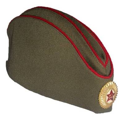 Authentic Soviet Army officer pilotka